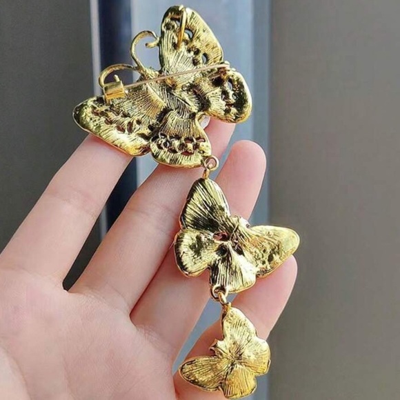 Multicolor Butterfly Brooch & Pendant ✨ - Picture 5 of 10